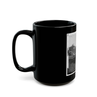 Yorktown, Va. Thomas Nelson House (Right), Used As A Hospital; In 1781 Used As A Headquarters By Lord Cornwallis (U.S. Civil War) Black Coffee Mug