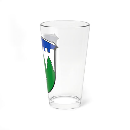 Wappen Burgwald (Germany) (Coat of Arms) Pint Glass 16oz