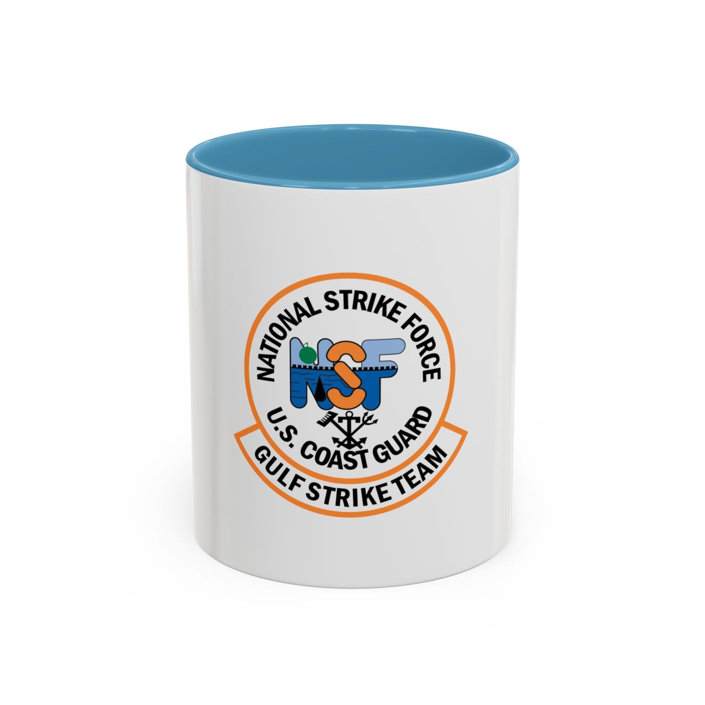 USCG Gulf Strike Team NSF (U.S. Coast Guard) Accent Coffee Mug