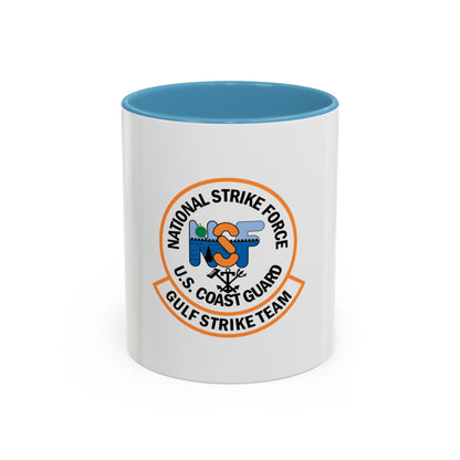 USCG Gulf Strike Team NSF (U.S. Coast Guard) Accent Coffee Mug