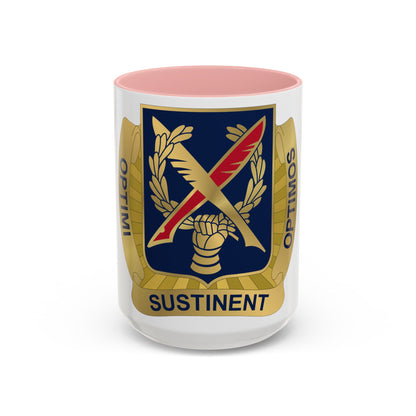 502 Personnel Services Battalion (U.S. Army) Accent Coffee Mug