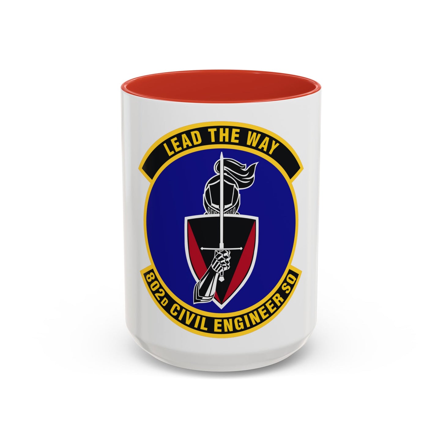 802d Civil Engineer Squadron (U.S. Air Force) Accent Coffee Mug