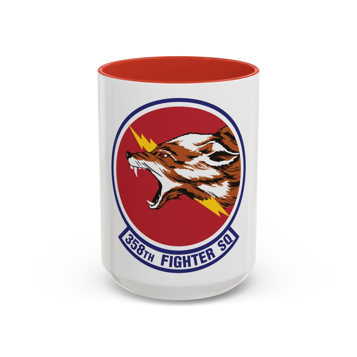358th Fighter Squadron (U.S. Air Force) Accent Coffee Mug