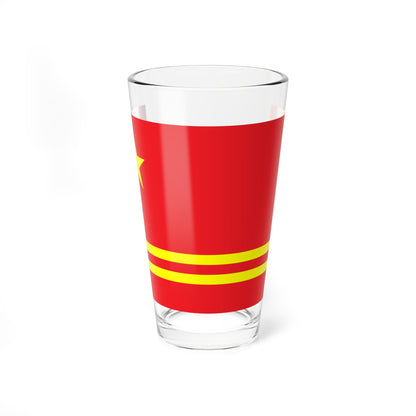Proposal 2 for the PRC flag (China) Pint Glass 16oz