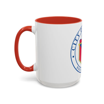 Seal of Austin TX - Accent Coffee Mug