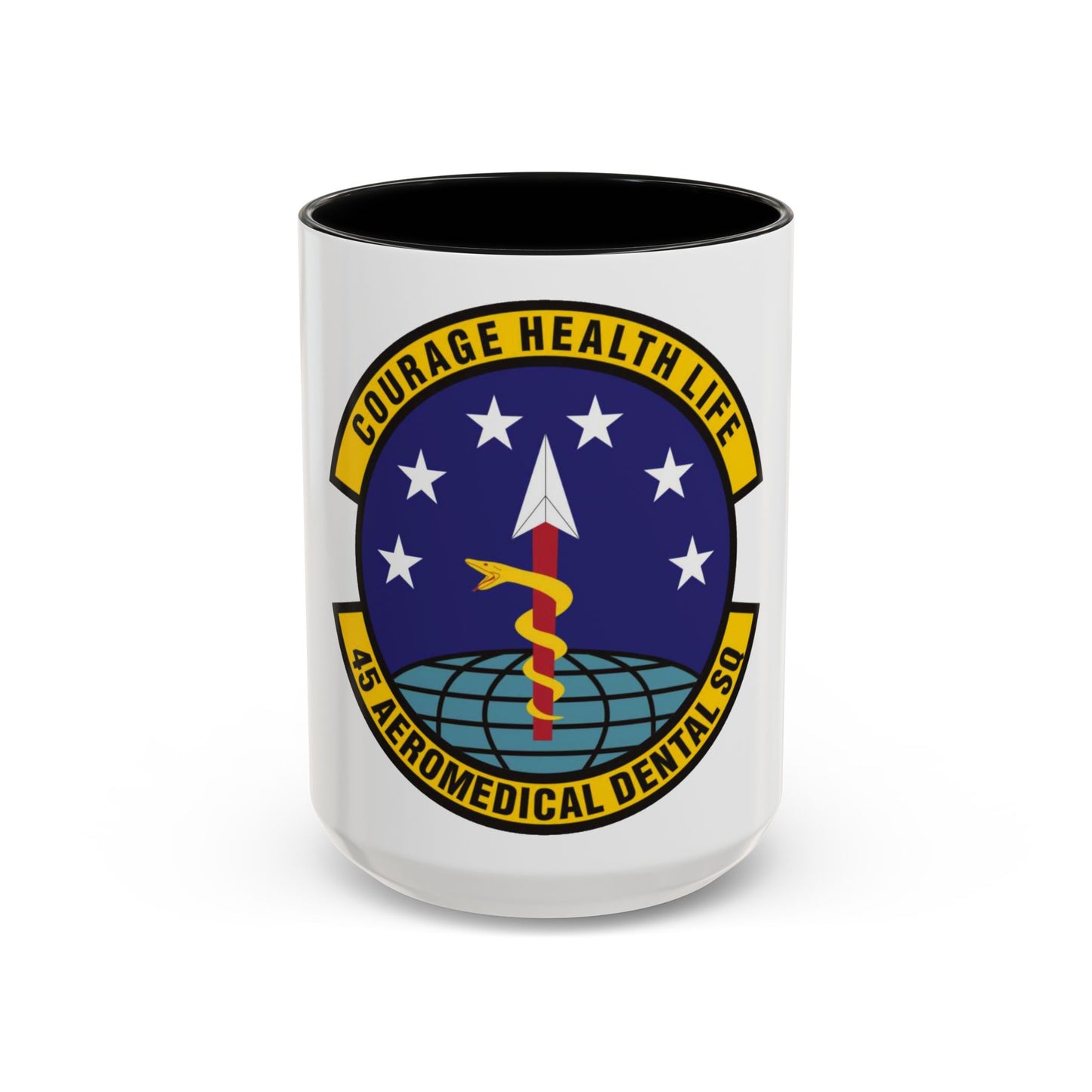 45th Aeromedical Dental Squadron (U.S. Air Force) Accent Coffee Mug