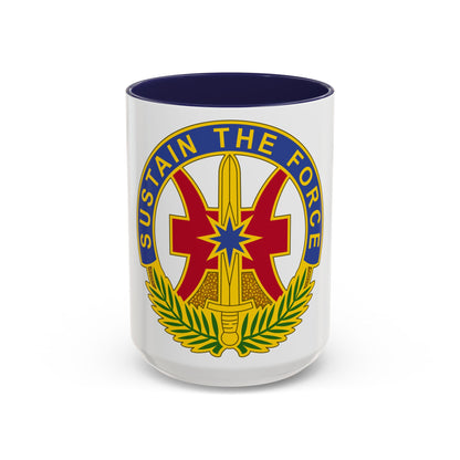 8 Sustainment Command 2 (U.S. Army) Accent Coffee Mug