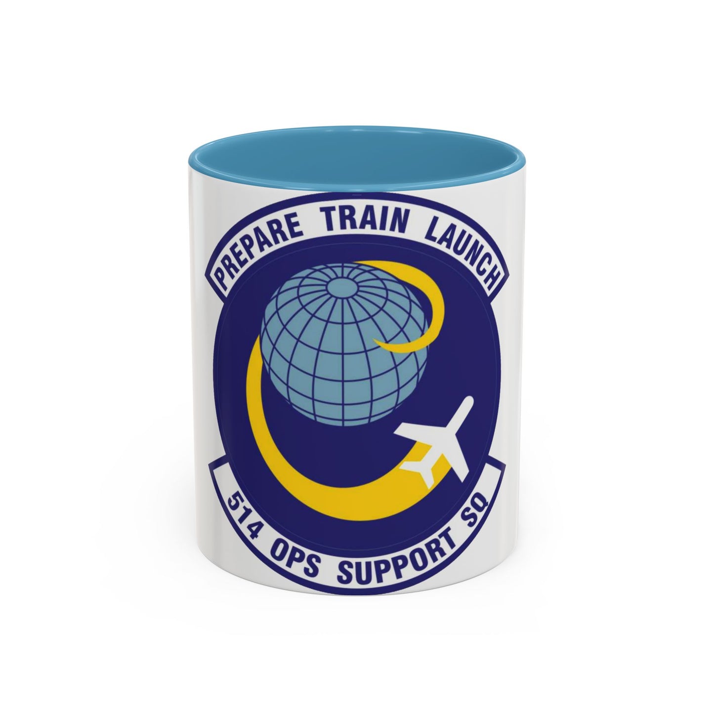 514th Operations Support Squadron (U.S. Air Force) Accent Coffee Mug