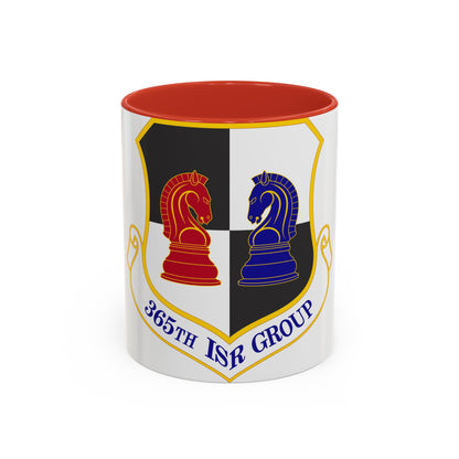 365 Intelligence Surveillance and Reconnaissance Group ACC (U.S. Air Force) Accent Coffee Mug