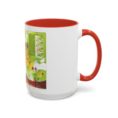 Europe - Celtic (1977) (Map) Accent Coffee Mug