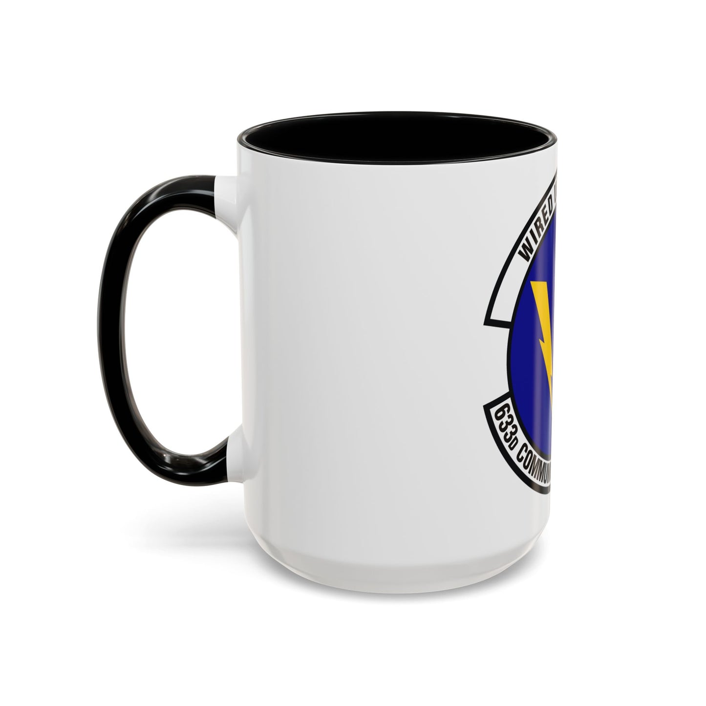 633d Communications Squadron (U.S. Air Force) Accent Coffee Mug