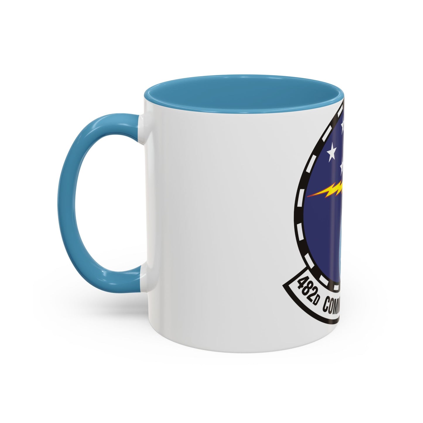 482d Communications Squadron (U.S. Air Force) Accent Coffee Mug