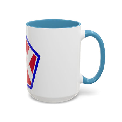 55th Sustainment Brigade (U.S. Army) Accent Coffee Mug