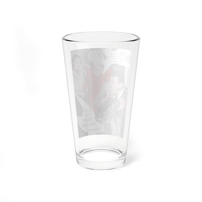 The Case of the Crying Swallow, The American Magazine, August 1947 (Magazine Illustration) Pint Glass 16oz