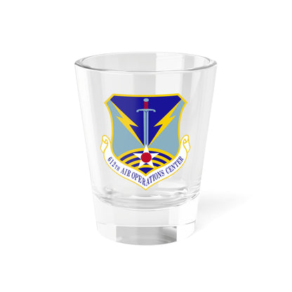 612 Air Operations Center ACC (U.S. Air Force) Shot Glass 1.5oz