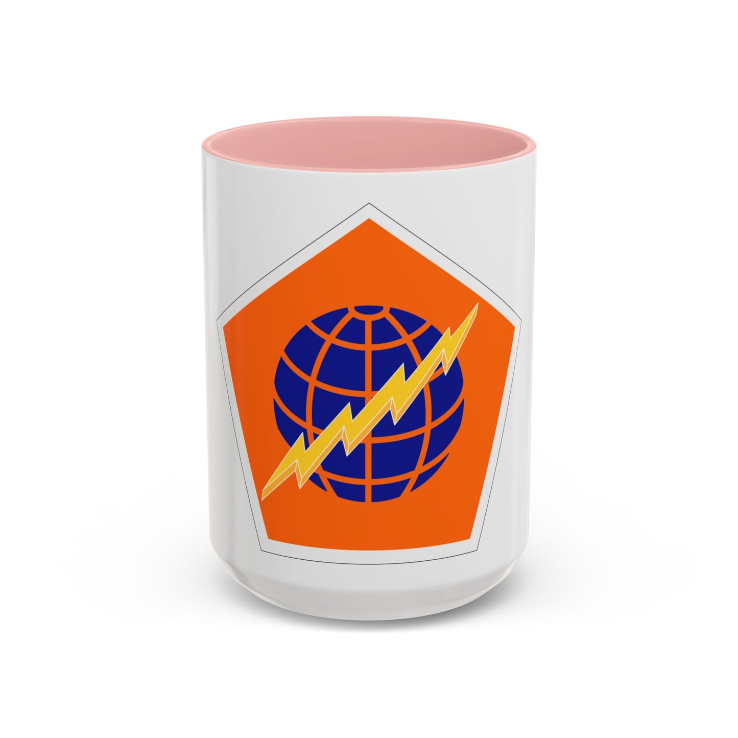 505 Signal Brigade (U.S. Army) Accent Coffee Mug
