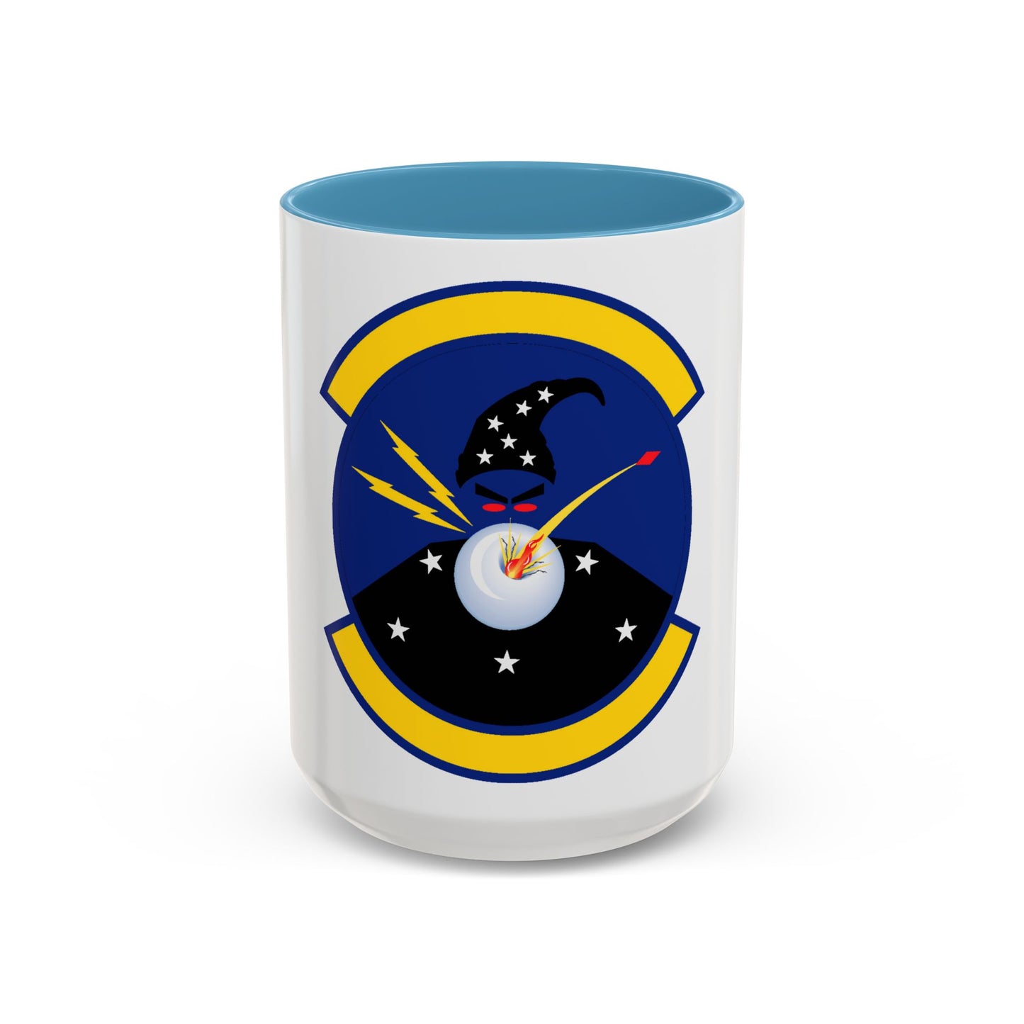 411 Flight Test Squadron AFMC (U.S. Air Force) Accent Coffee Mug