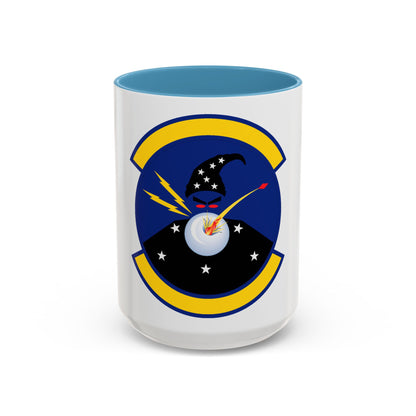 411 Flight Test Squadron AFMC (U.S. Air Force) Accent Coffee Mug
