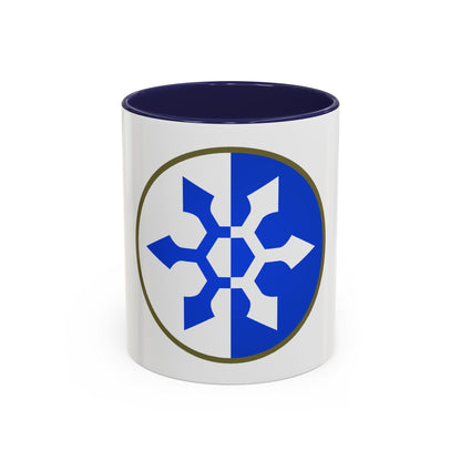 XXXIII Corps (U.S. Army) Accent Coffee Mug