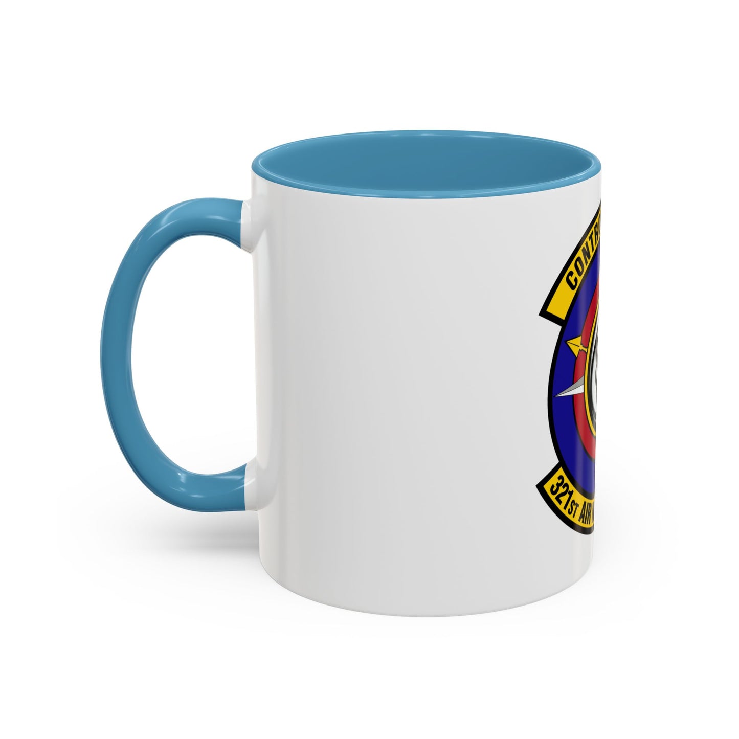 321 Air Mobility Operations Squadron (U.S. Air Force) Accent Coffee Mug