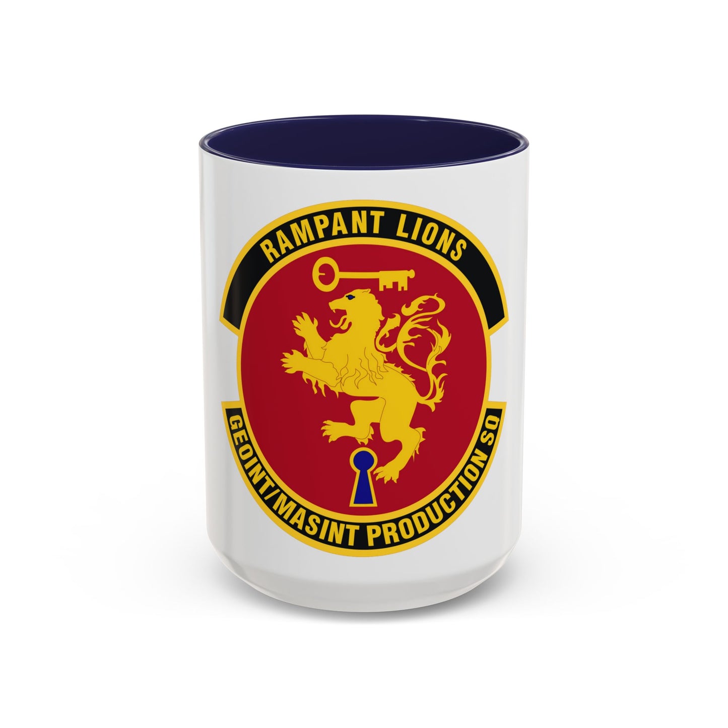 Geospatial Intelligence Measurement & Signatures Intelligence Production Squadron (U.S. Air Force) Accent Coffee Mug