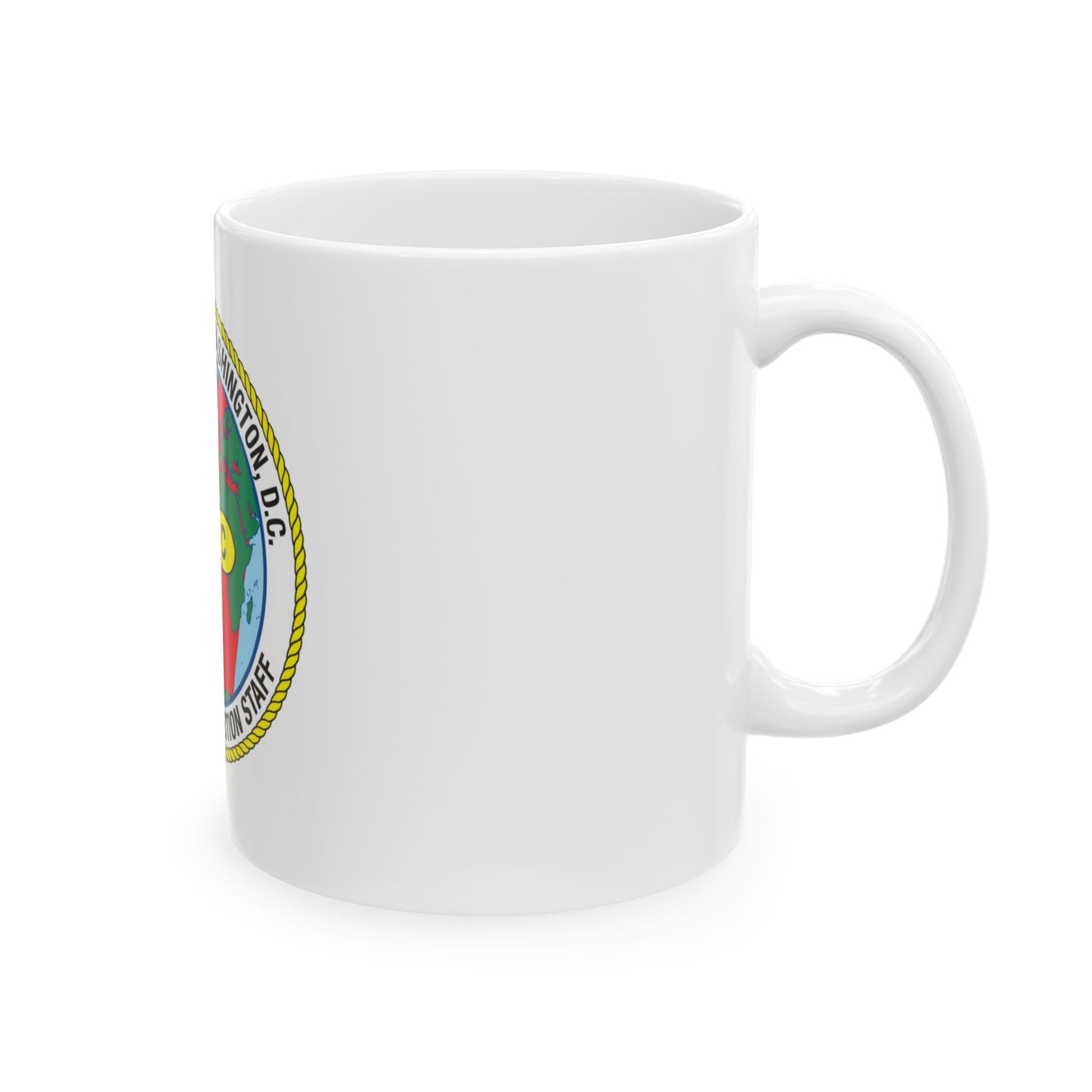 USCG Washington DC Traveling Inspection Staff (U.S. Coast Guard) White Coffee Mug