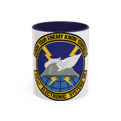 631st Electronic Systems Squadron (U.S. Air Force) Accent Coffee Mug