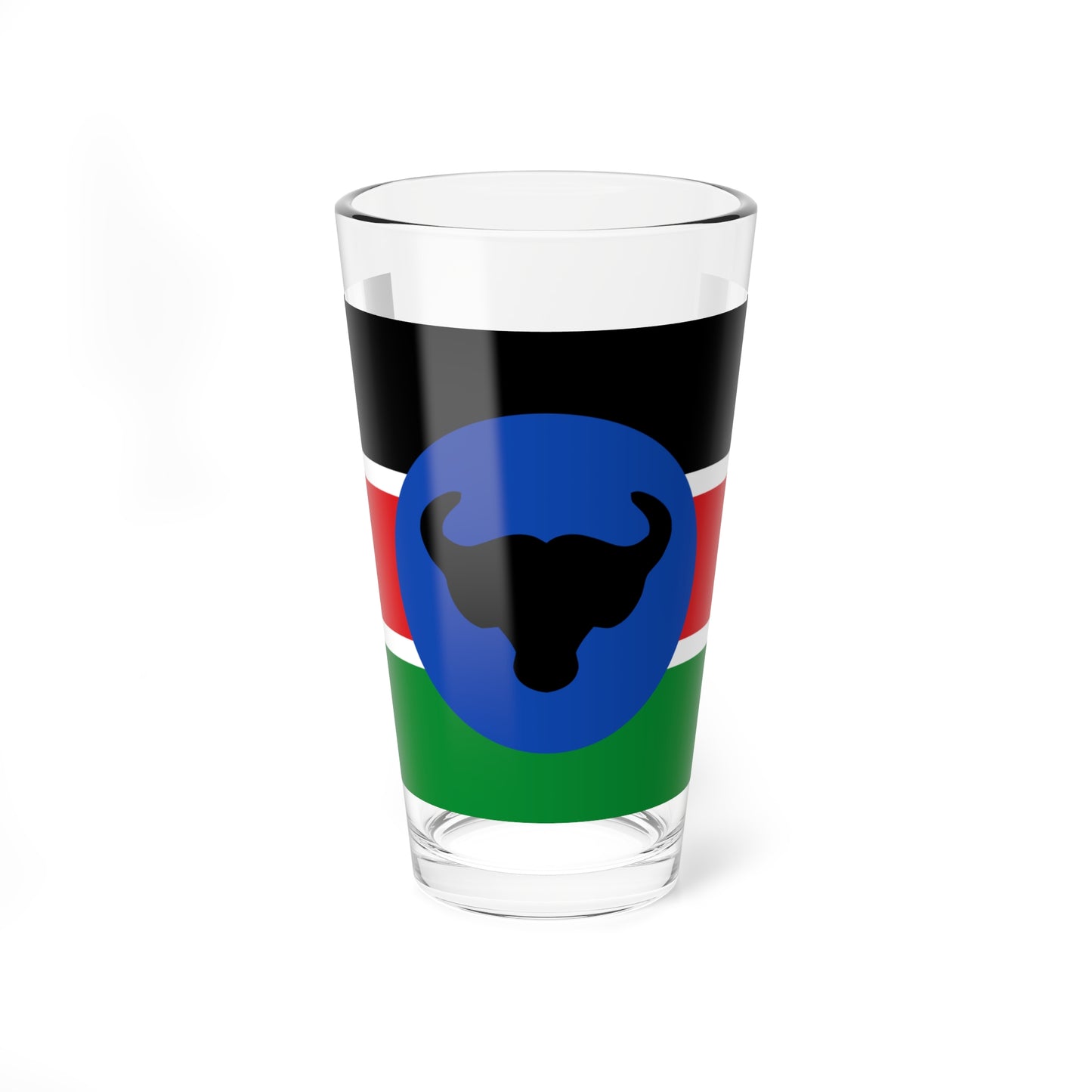 Flag of SSLM (South Sudan) Pint Glass 16oz
