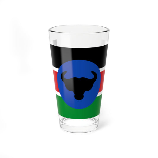 Flag of SSLM (South Sudan) Pint Glass 16oz