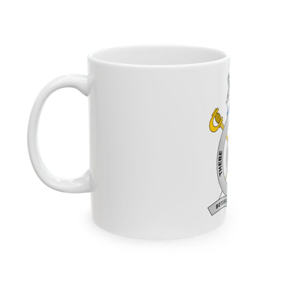 Botswana Defence Force - White Coffee Mug