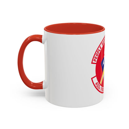 452 Force Support Squadron AFRC (U.S. Air Force) Accent Coffee Mug