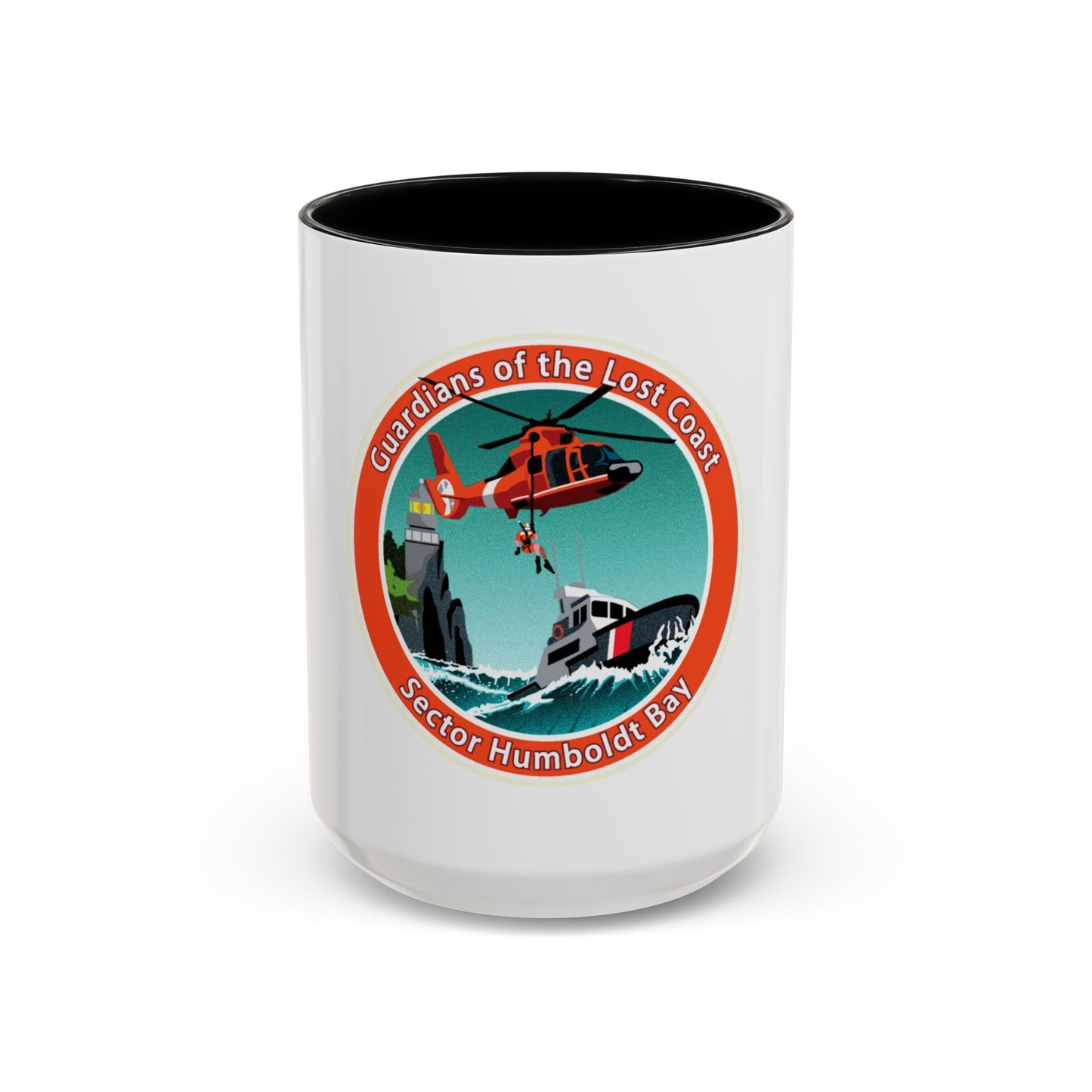 USCG Sector Humboldt Bay (U.S. Coast Guard) Accent Coffee Mug