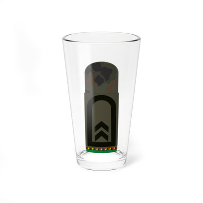 HA OS5 32 Oberfeldwebel d.R. PzGren (Germany) (Military Rank) Pint Glass 16oz