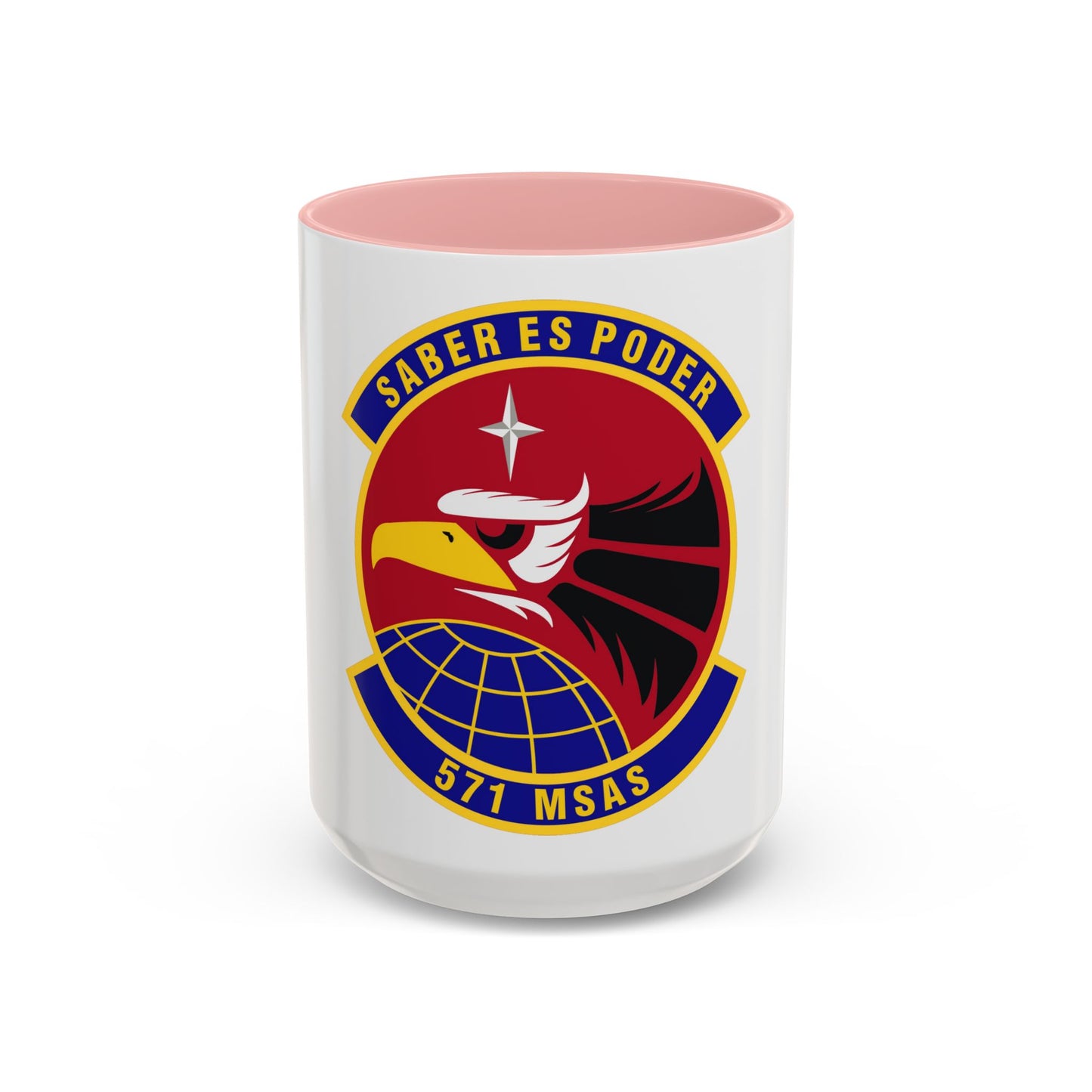 571st Mobility Support Advisory Squadron (U.S. Air Force) Accent Coffee Mug
