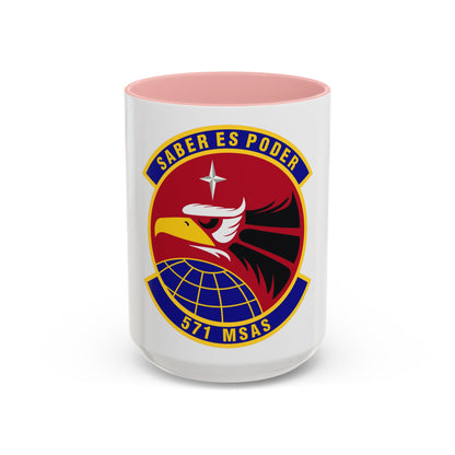571st Mobility Support Advisory Squadron (U.S. Air Force) Accent Coffee Mug