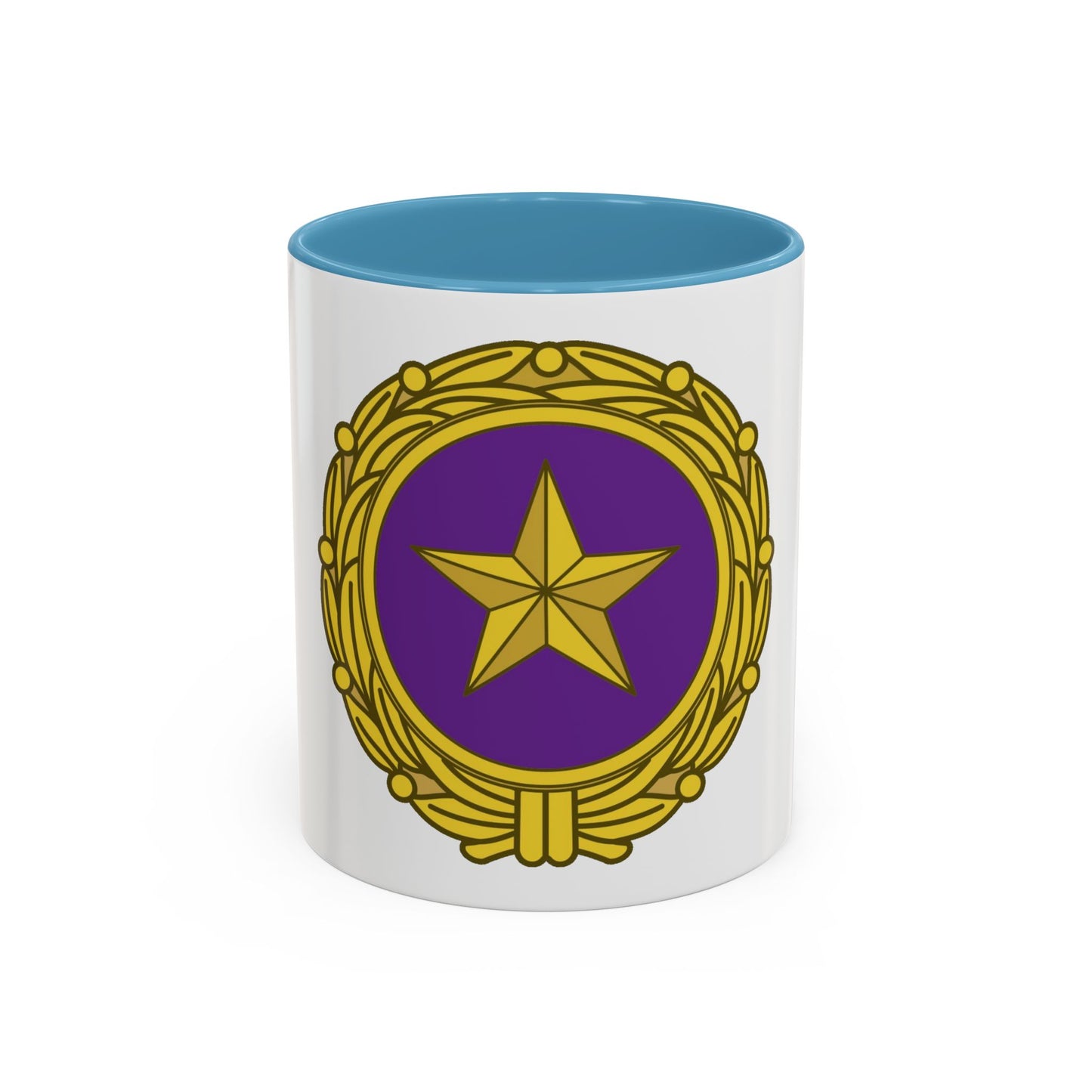 Gold Star Lapel (U.S. Army) Accent Coffee Mug