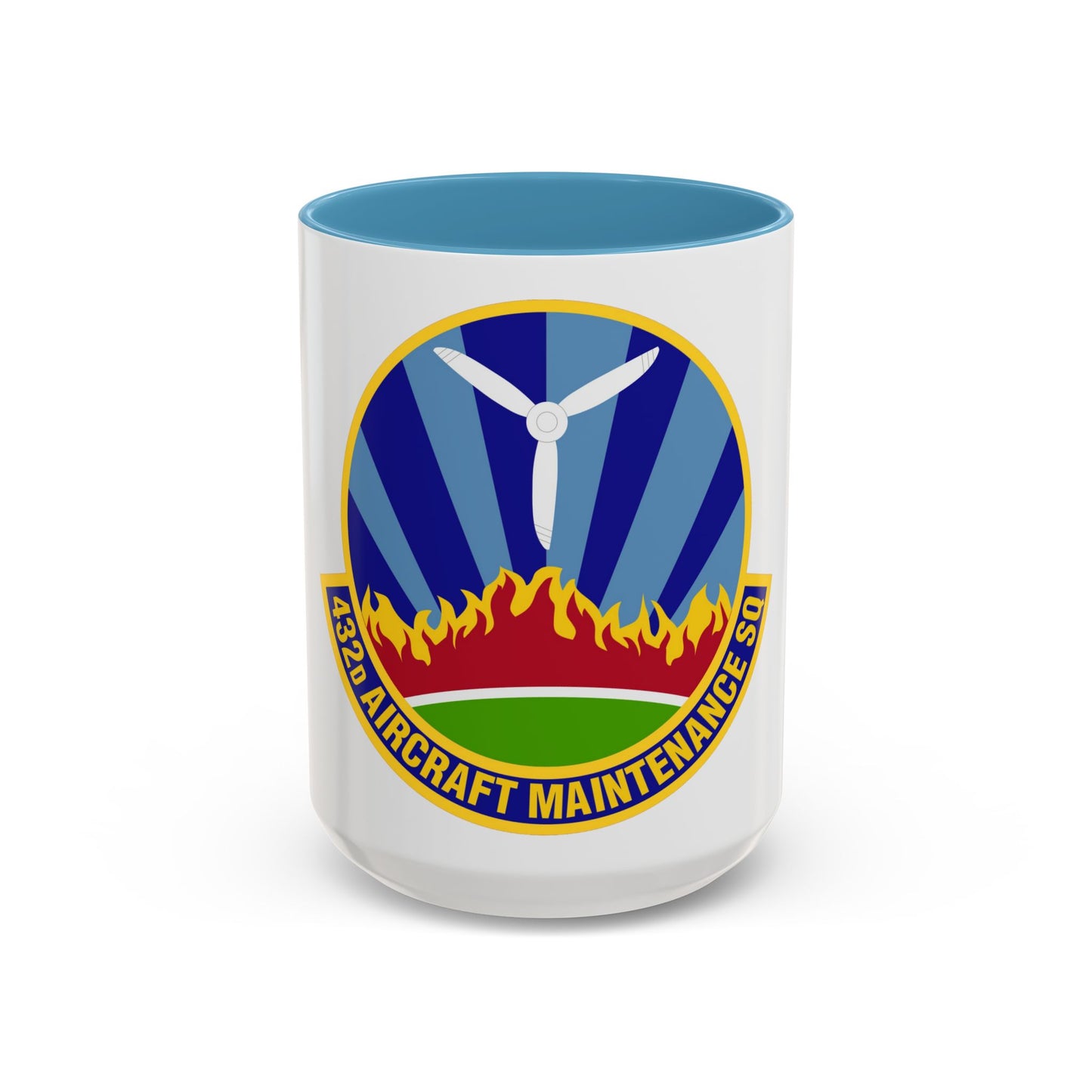 432d Aircraft Maintenance Squadron (U.S. Air Force) Accent Coffee Mug
