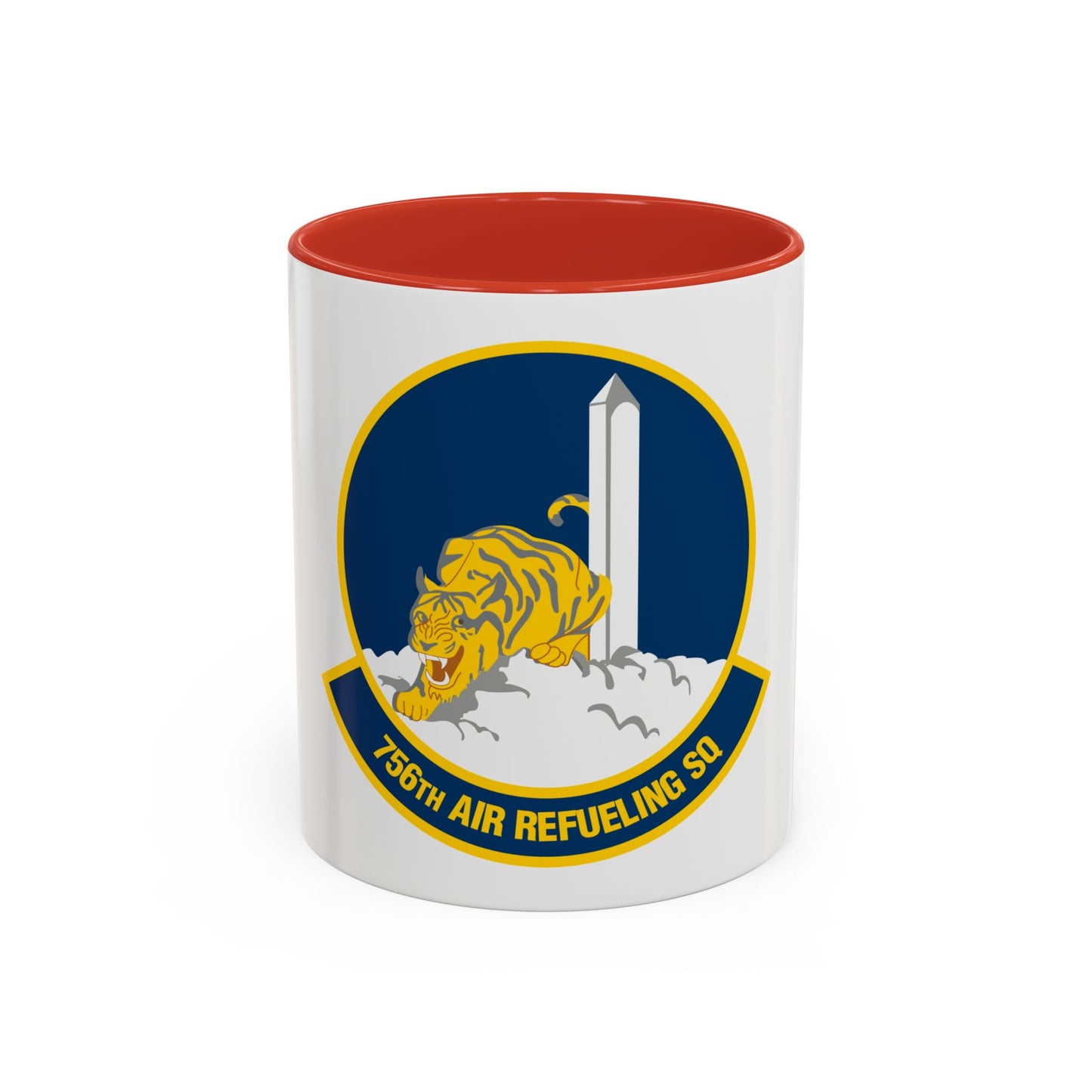 756 Air Refueling Squadron AFRC (U.S. Air Force) Accent Coffee Mug