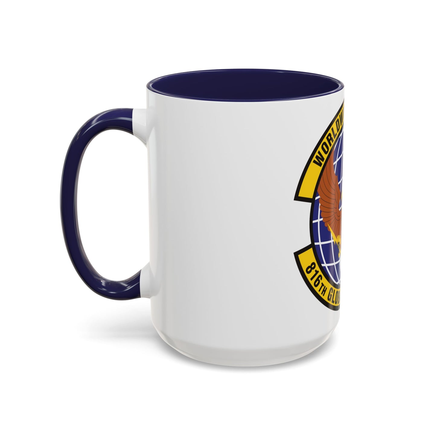 816th Global Mobility Squadron (U.S. Air Force) Accent Coffee Mug