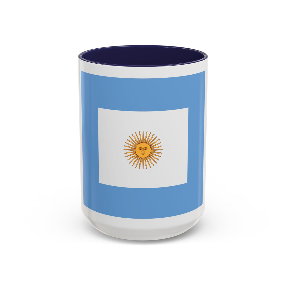 Naval Jack of Argentina - Accent Coffee Mug