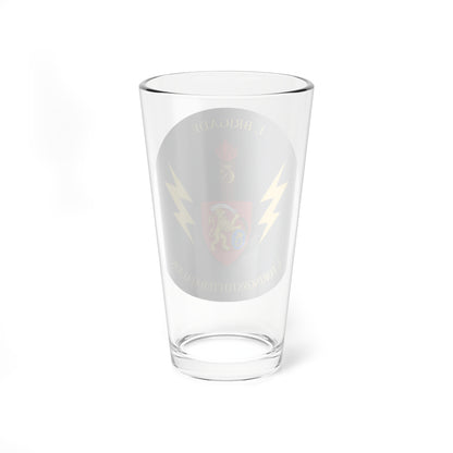 Emblem for the I-FSR (Denmark) (Coat of Arms) Pint Glass 16oz