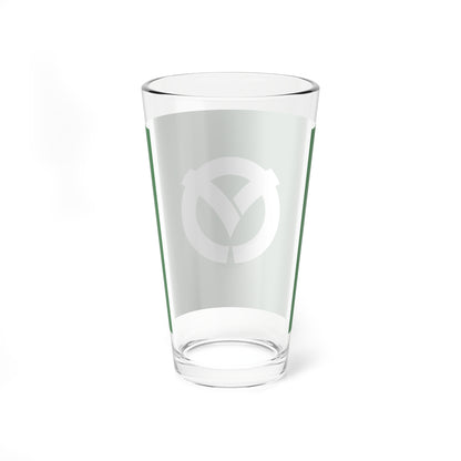 Flag of Sanda Hyogo (Japan) Pint Glass 16oz