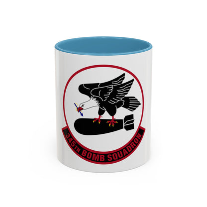 345 Bomb Squadron AFRC (U.S. Air Force) Accent Coffee Mug