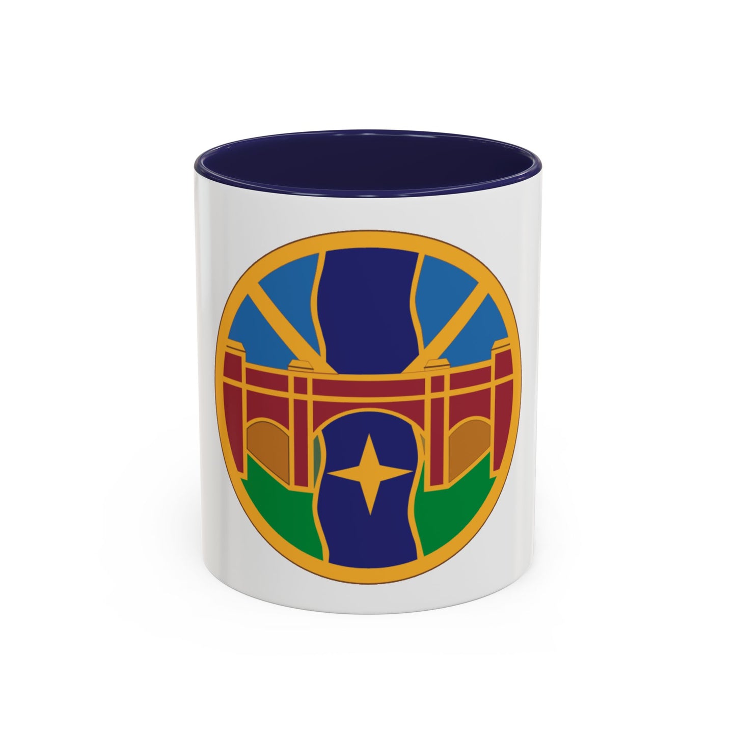 1 Transportation Agency (U.S. Army) Accent Coffee Mug