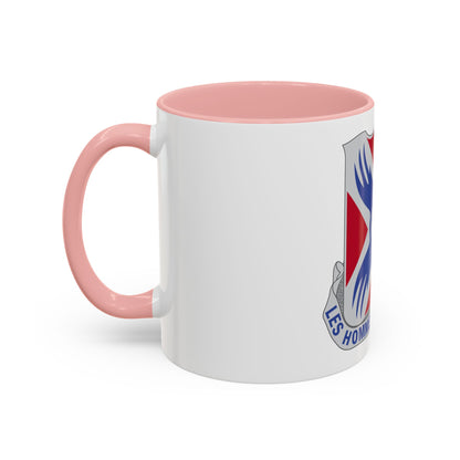 877 Engineer Battalion (U.S. Army) Accent Coffee Mug