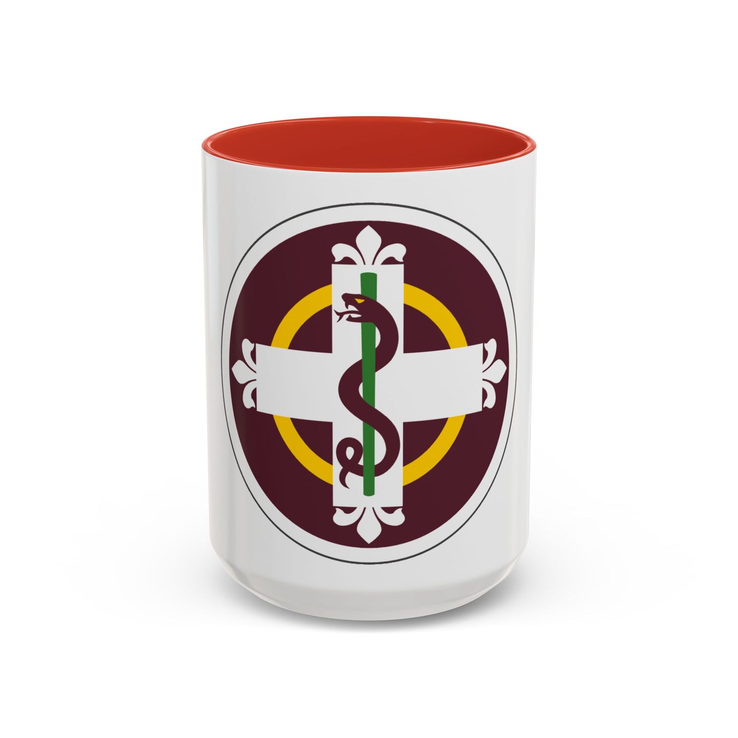 338 Medical Brigade (U.S. Army) Accent Coffee Mug