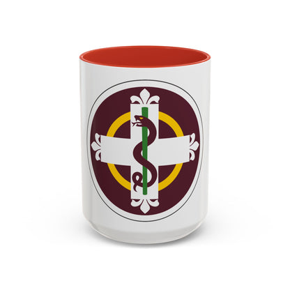 338 Medical Brigade (U.S. Army) Accent Coffee Mug