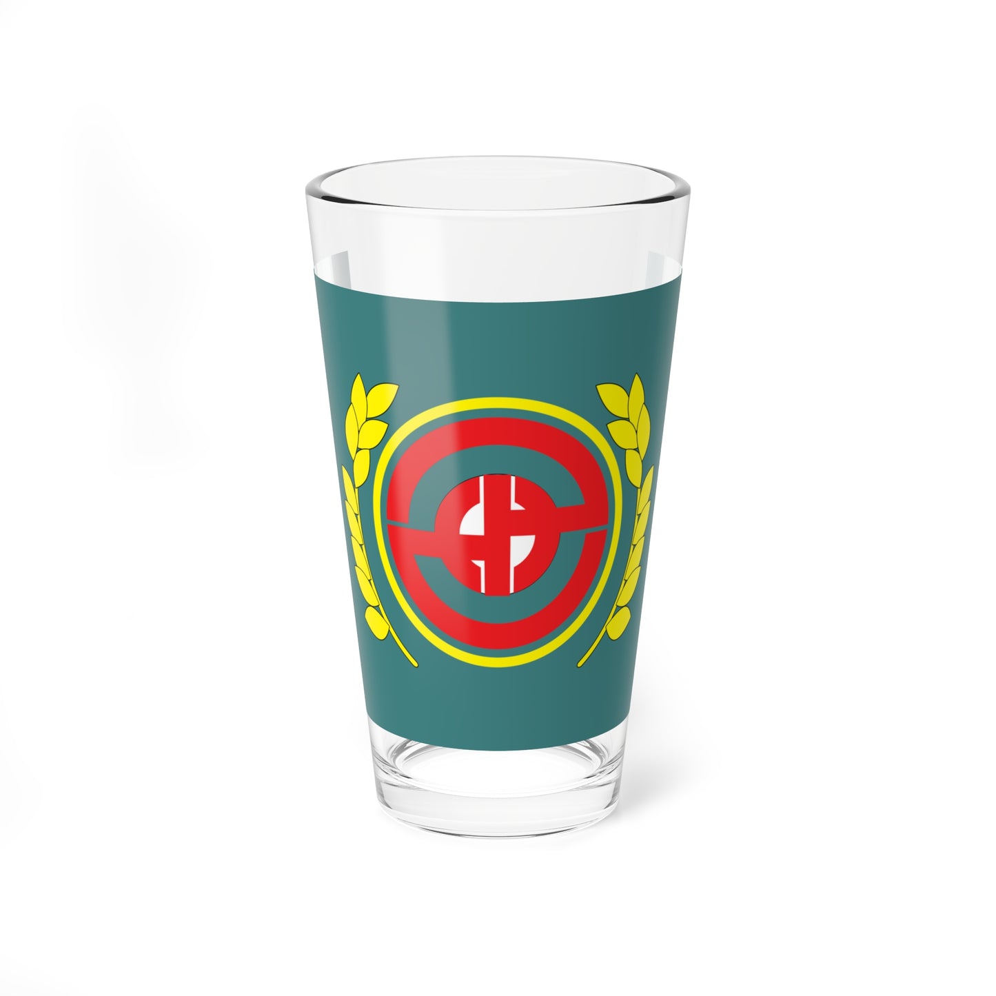 Flag of Atsuma Hokkaido (Japan) Pint Glass 16oz