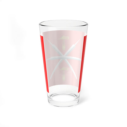Flag of Tula Oblast (Russia) Pint Glass 16oz