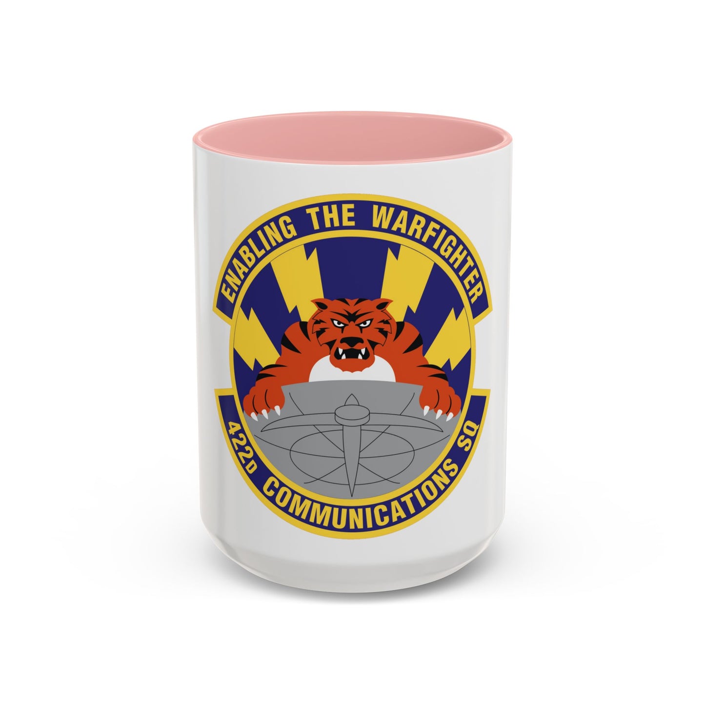 422d Communications Squadron (U.S. Air Force) Accent Coffee Mug